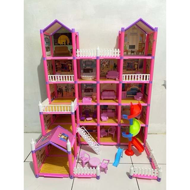 Preloved Mainan Rumah-rumahan / Rumah barbie / Princess villa