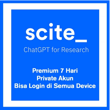 Scite Ai - ChatGPT For Research Premium 7 Hari