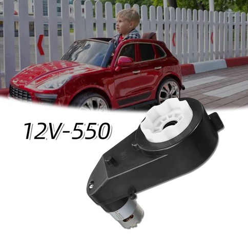 Gearbox Setir Motor Mainan - Gearbox Motor 550 12V 15000RPM Mobil Aki Anak Dinamo