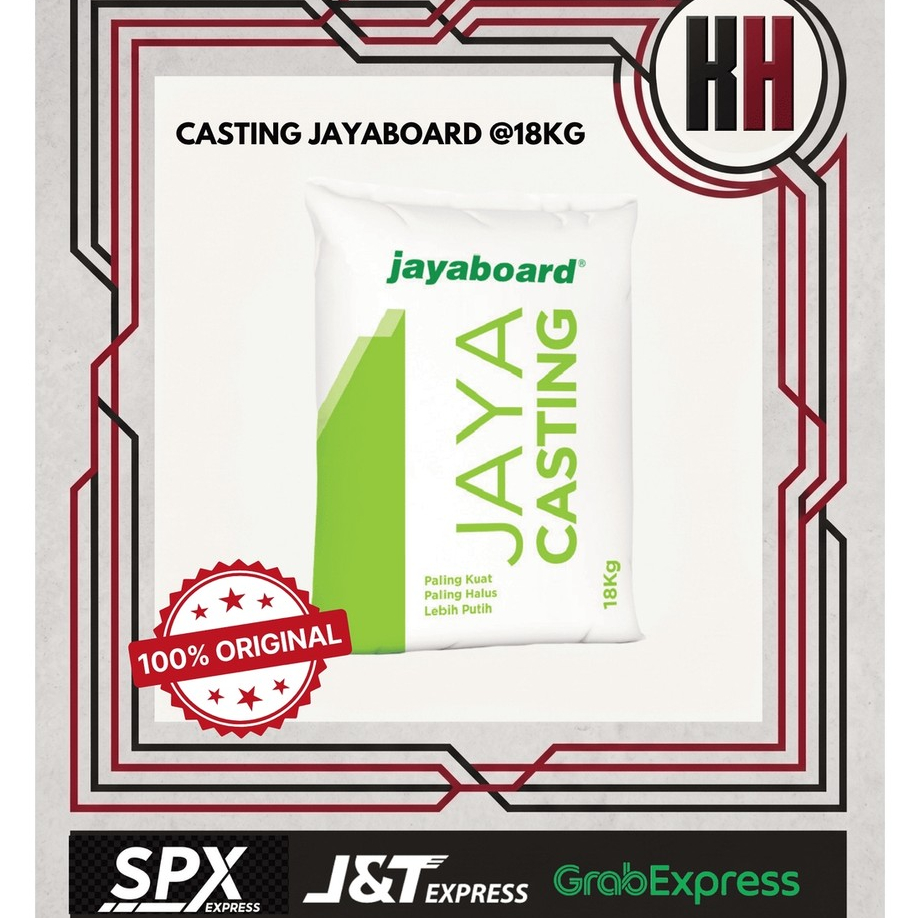 Dempul Sambungan Gipsum Casting Jayaboard 18Kg Standar Proyek