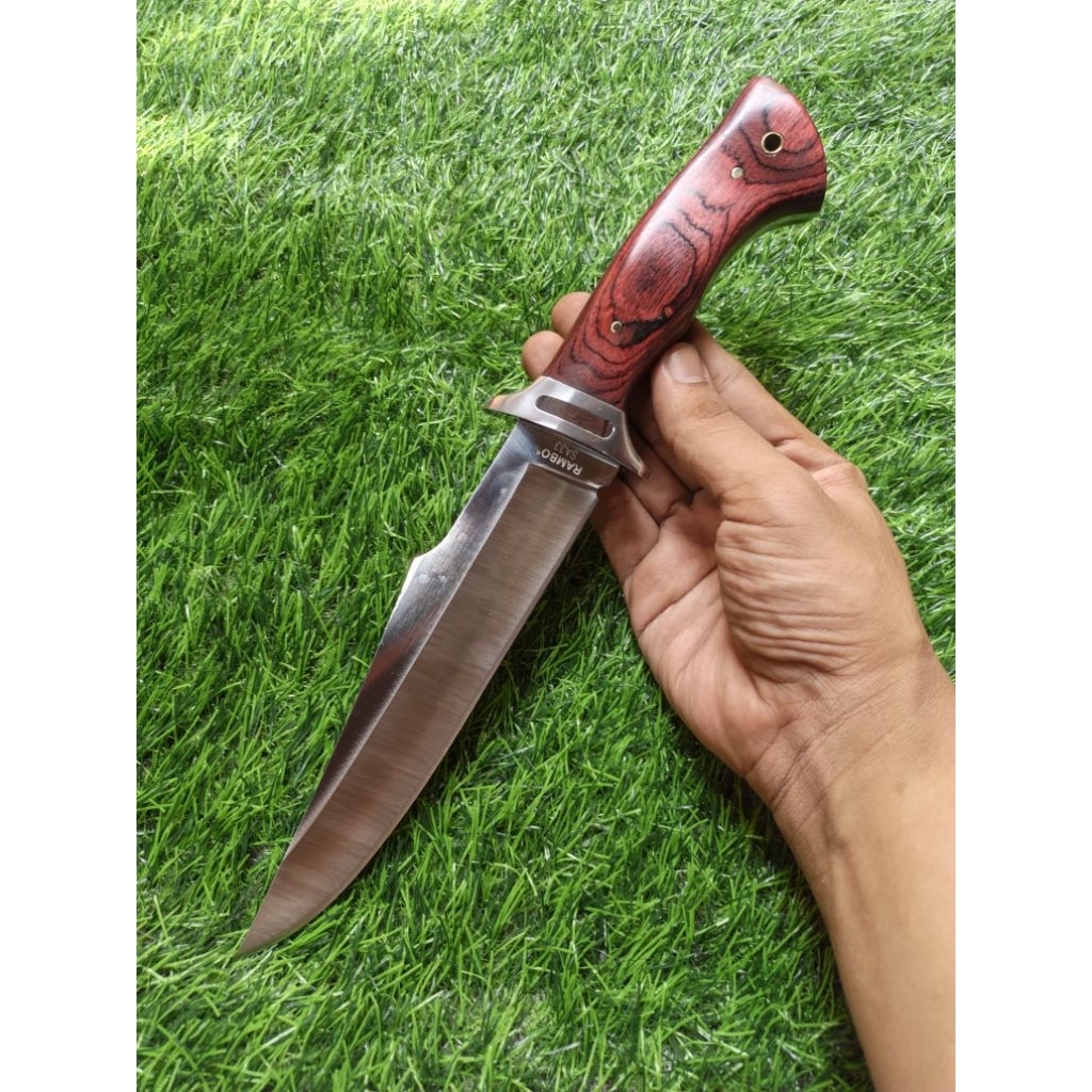 Pisau Survival Rambo SA33 Outdoor Knife