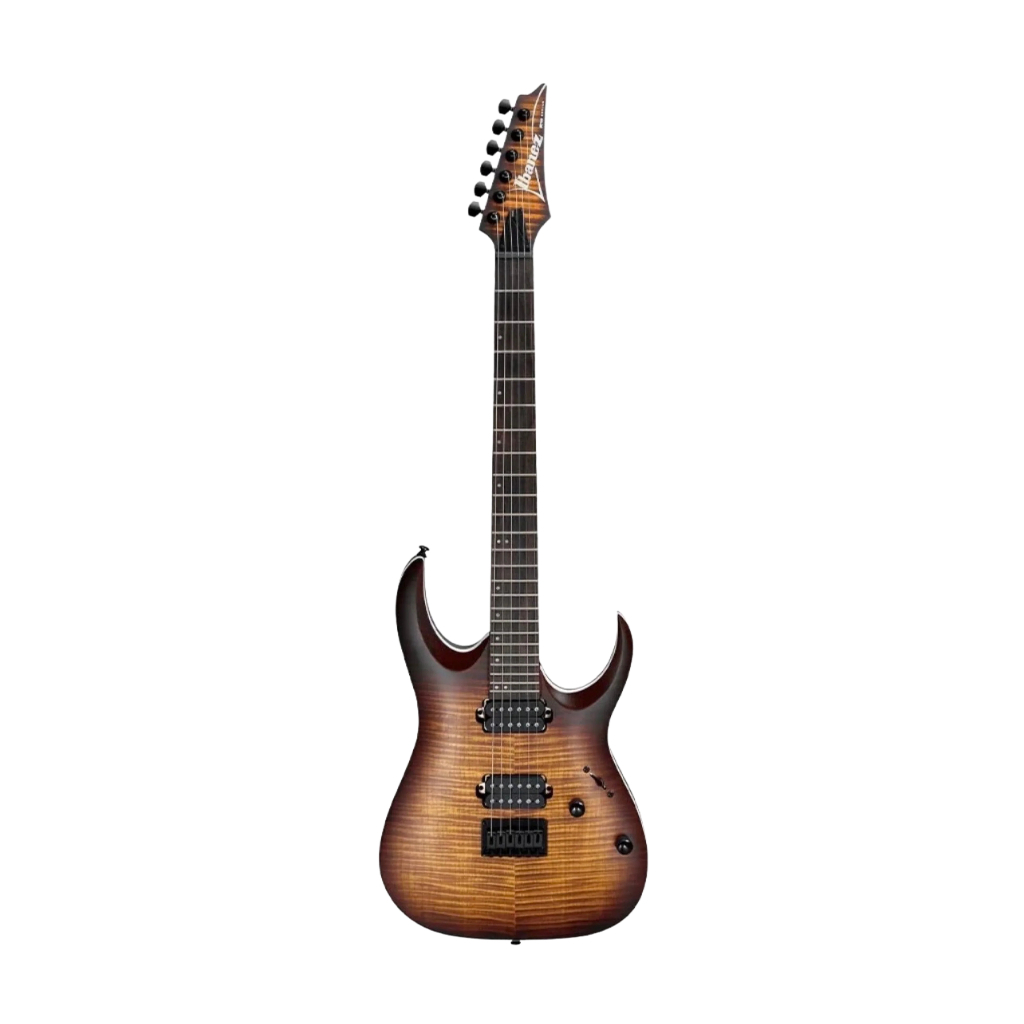 IBANEZ RGA42FM-DEF Electric Guitar, Dragon Eye Burst Flat