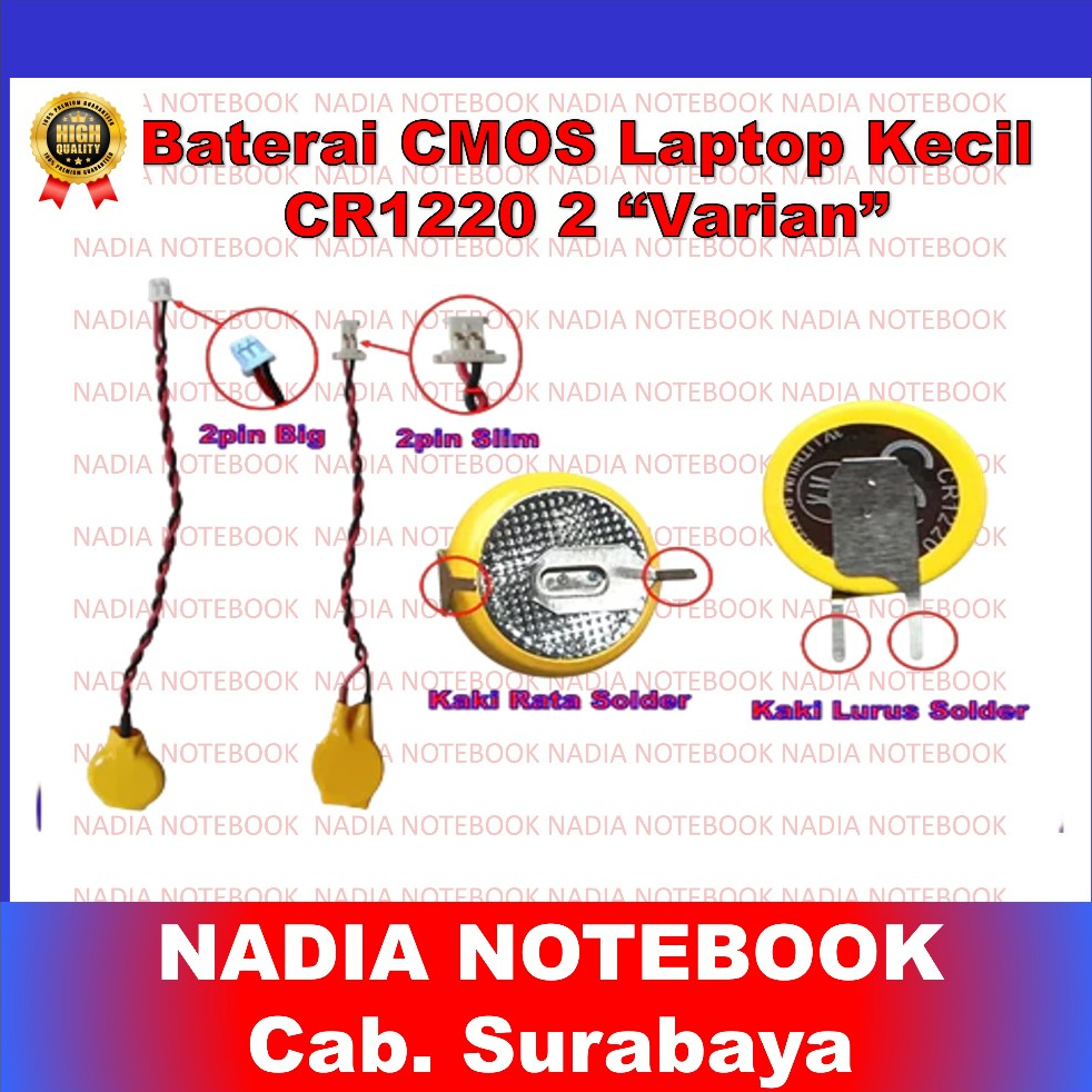 Baterai CMOS Laptop Baterai BIOS Laptop CR2032 CR1220 CR2032 CR2025 CR2016 NI-MH
