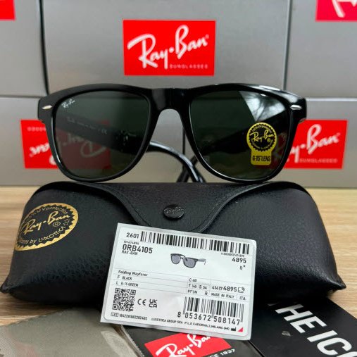 Ray-Ban Wayfarer Folding RB4105 Size 54