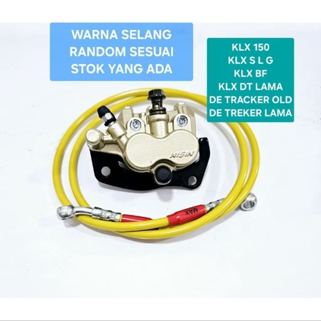 KALIPER CAKRAM DEPAN PALA BABI KLX 150 KLX S L G KLX BF KLX DT LAMA DE TRACKER TREKER LAMA SET KAMPA