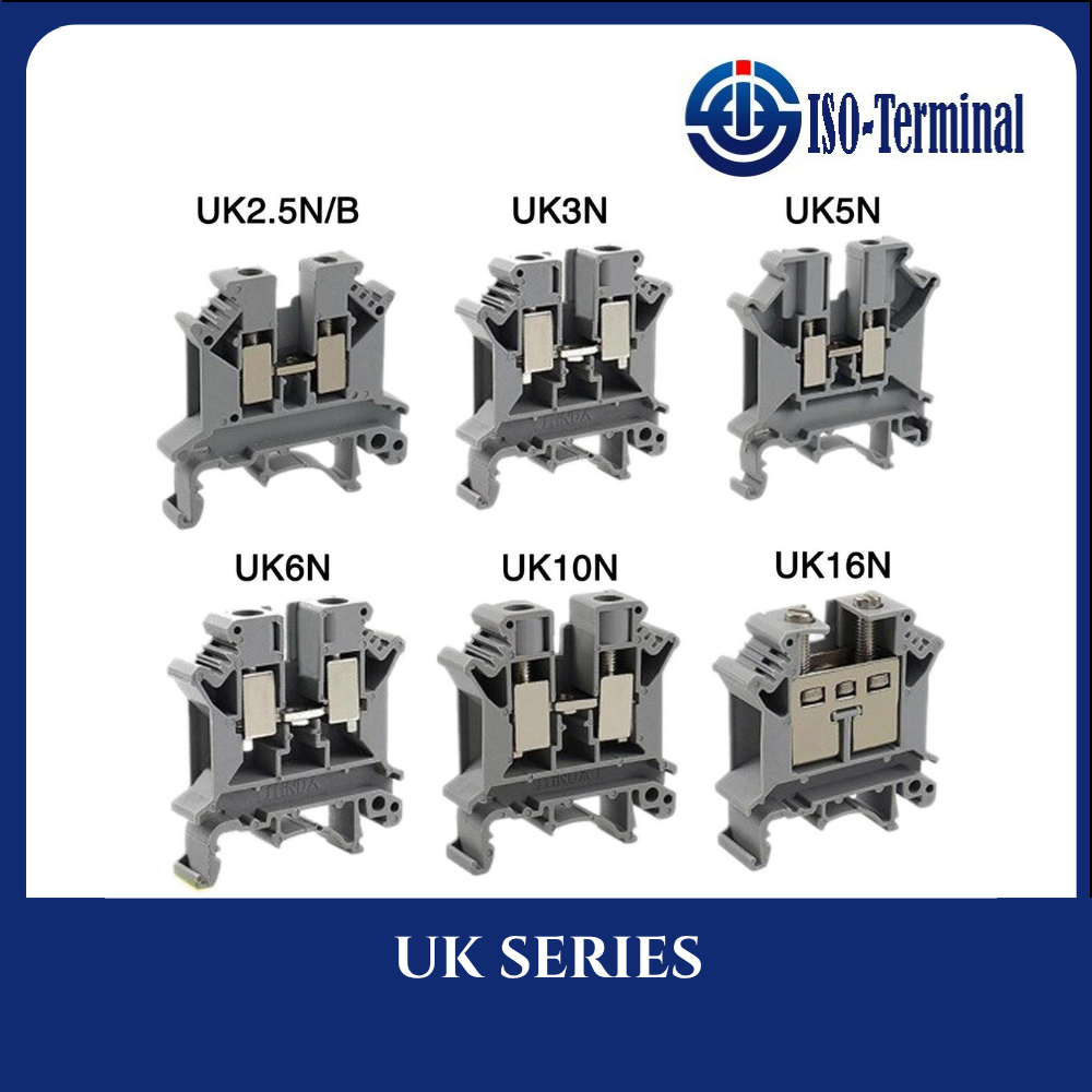 Connecting Terminal UK5N Blue UK5N Gray