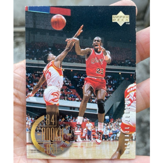 KARTU MICHAEL JORDAN ROOKIE YEARS BASKETBALL CARD UPPER DECK 1995