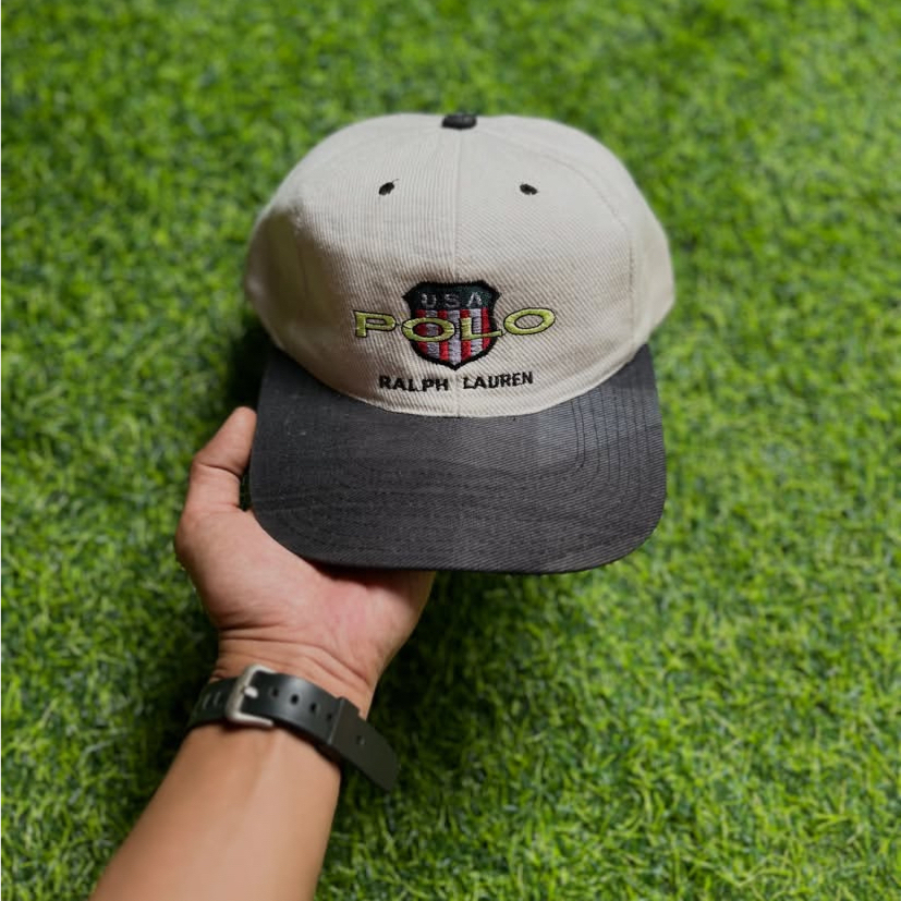 VTG TWOTONE HAT  - POLO