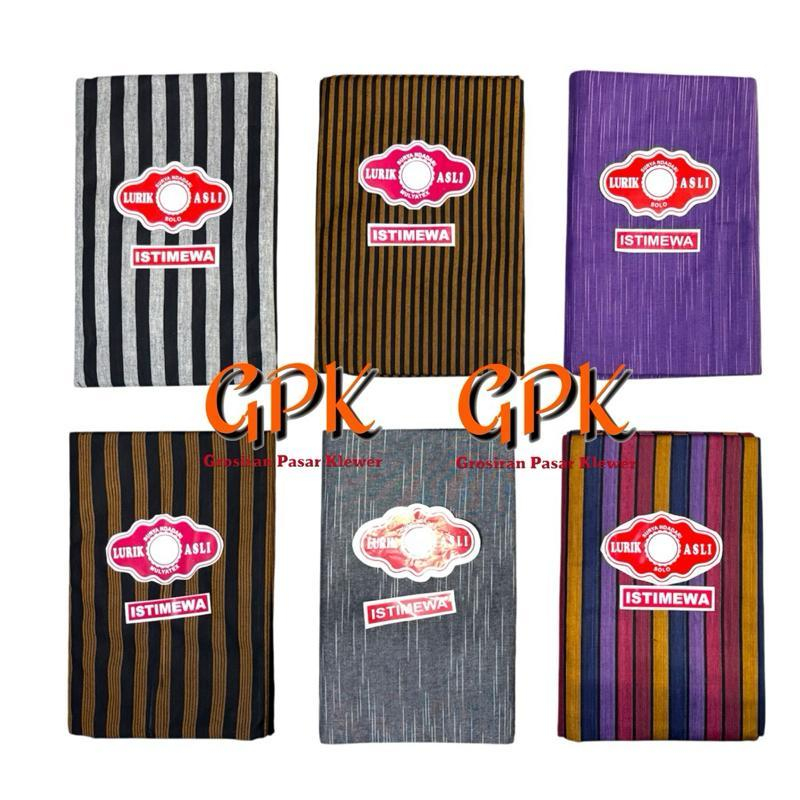 Kain Lurik Halus / Bahan Lurik Halus / Bahan Kain Lurik Halus