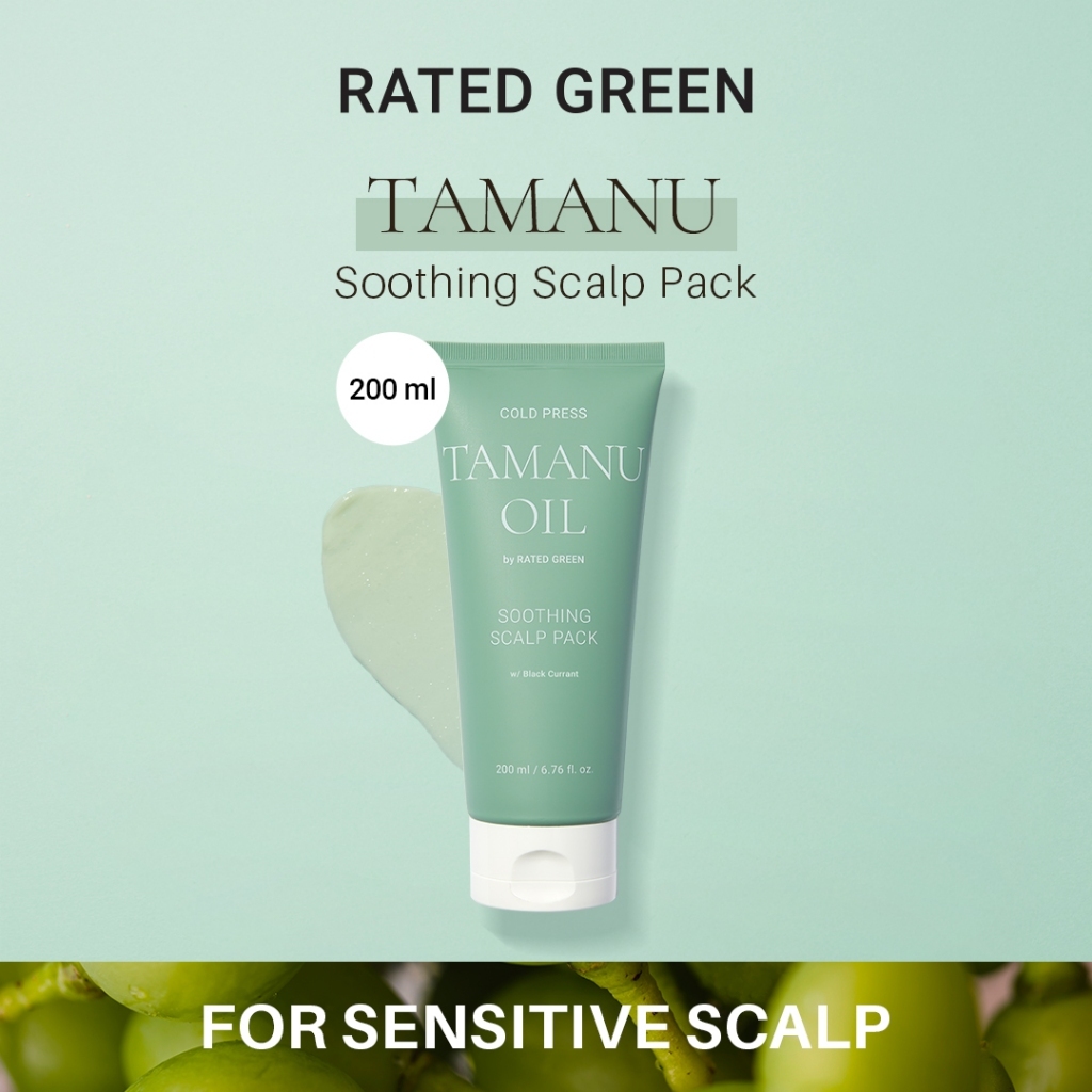 RATED GREEN Tamanu Oil Soothing Scalp Pack