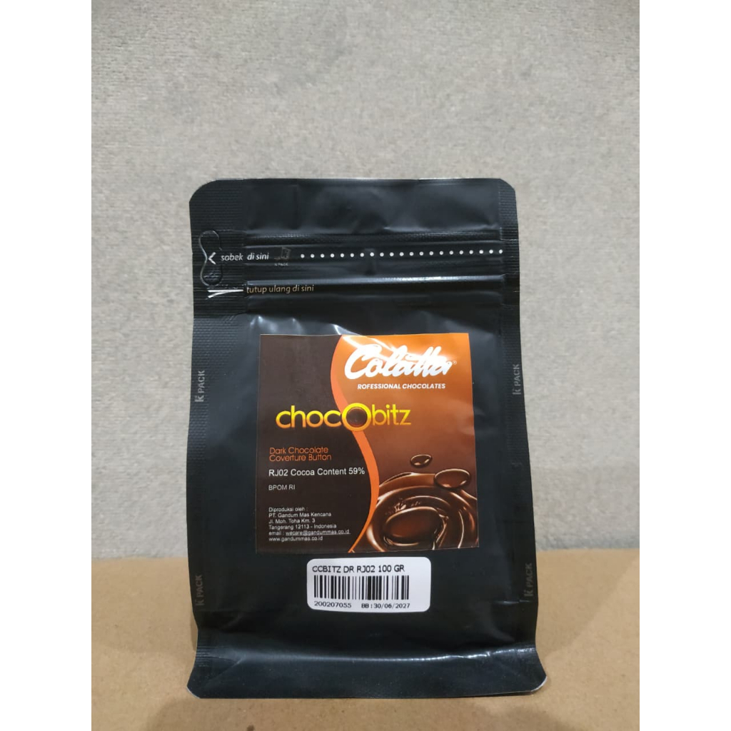 Colatta Chocobitz Couverture Chocolate Dark RJ02 100gr