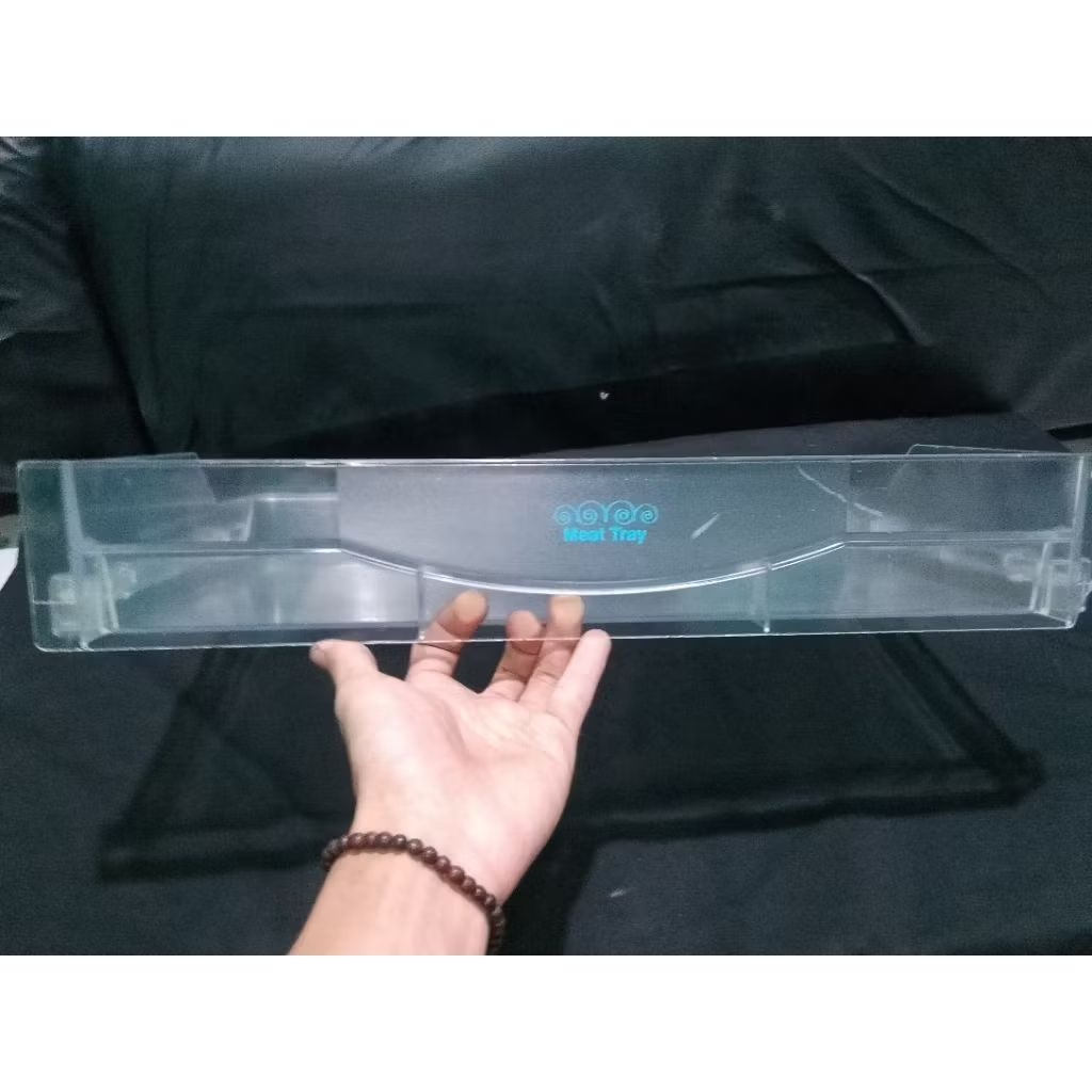Rak Ikan dan daging Kulkas Panasonic 1 Pintu Second Original rak Chiller Wadah Daging Bawah Freezer