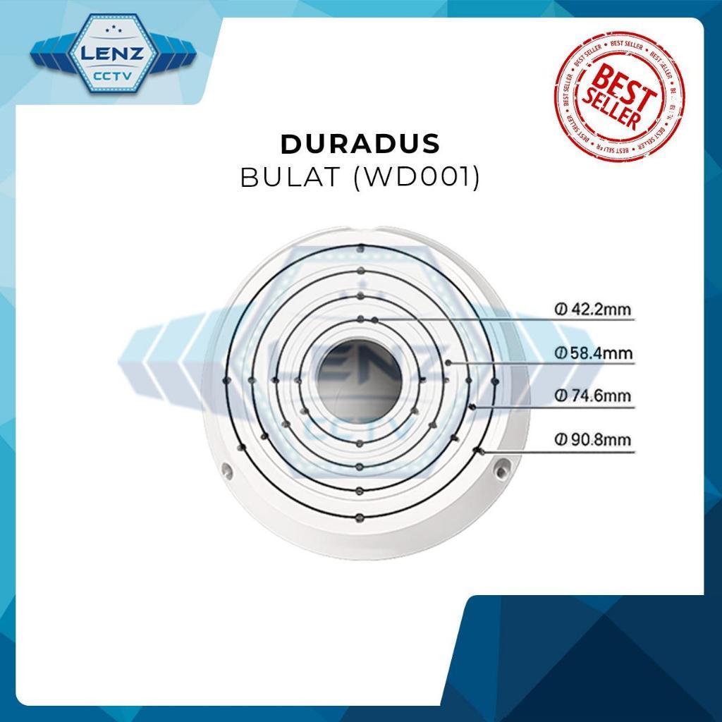 Duradus Camera CCTV / Bracket CCTV / Duradus Plastik Bulat WD-001