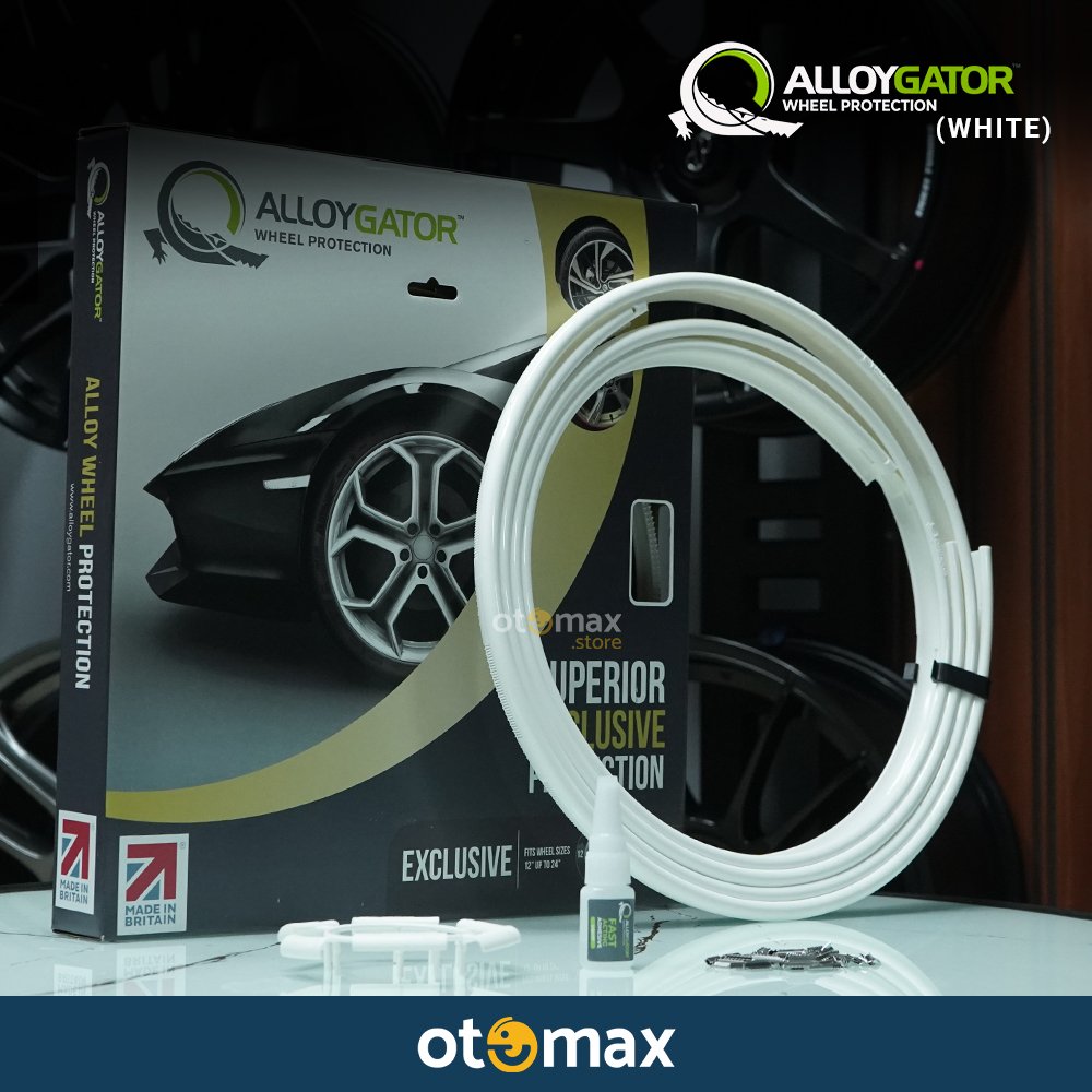 Pelindung Velg Mobil Alloygator Exculisive White