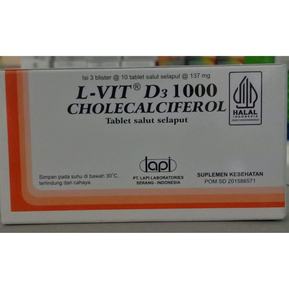 L VIT D3 / L-VIT D3 1000IU BLISTER 10TABLET