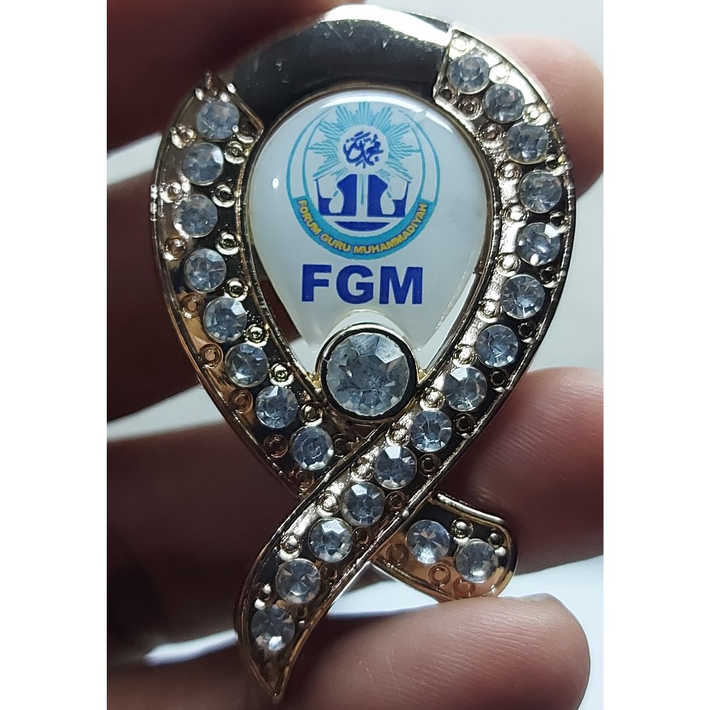 Pin FGM (Forum Guru Muhammadiyah) PITA Tebal / Asesoris Muhammadiyah
