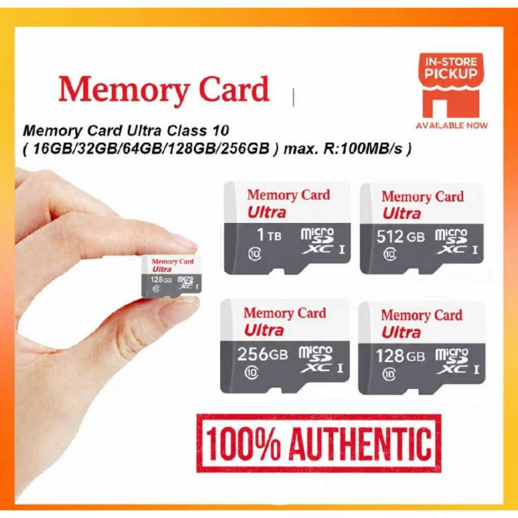 KARTU MEMORI PENYIMPANAN HP / MICROSD CARD HIGH SPEED ULTRA/ EXTERNAL MEMORY CARD