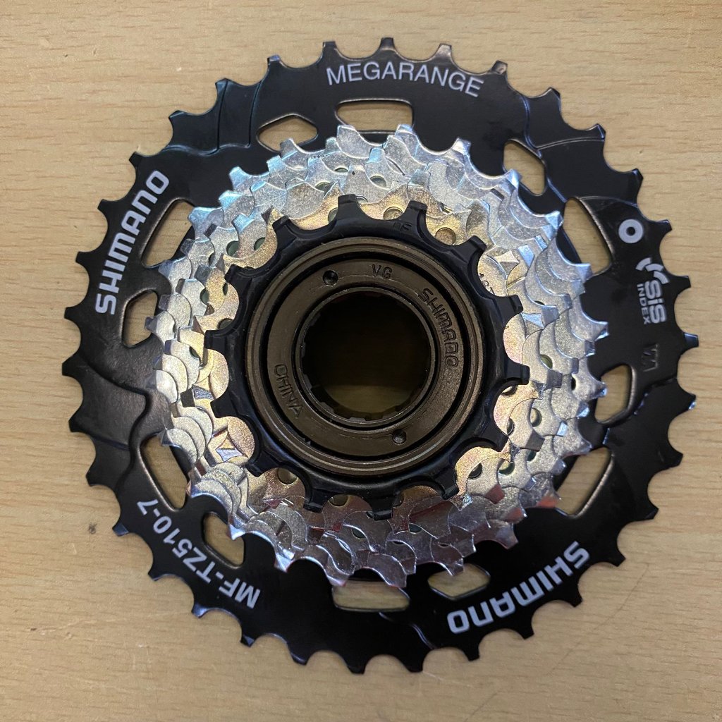 Freewheel / Sprocket Cassette Sepeda Shimano Tourney MF-TZ500 14T-34T 7 Speed / Altus CS-HG31-8 11T 