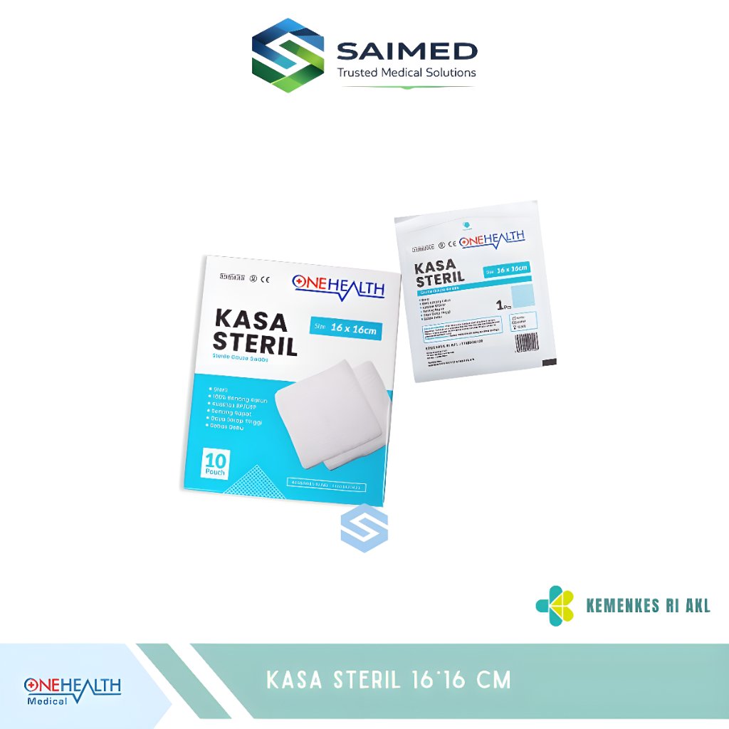 Kasa Steril / Verban Perban Luka Kain Sterile