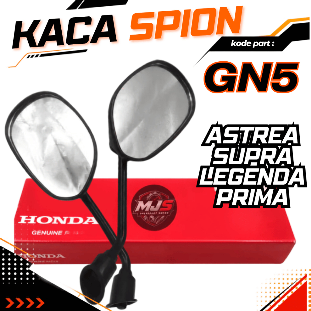 88110-GN5-781 Kaca Spion GN5 Honda Astrea Supra Legenda Prima Original Berkualitas