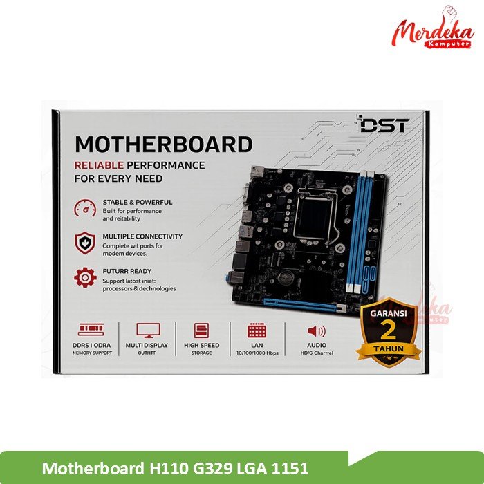 Motherboard DST H110/H81/H61 Socket Intel DDR3/DDR4 LGA 1150/1151/1155