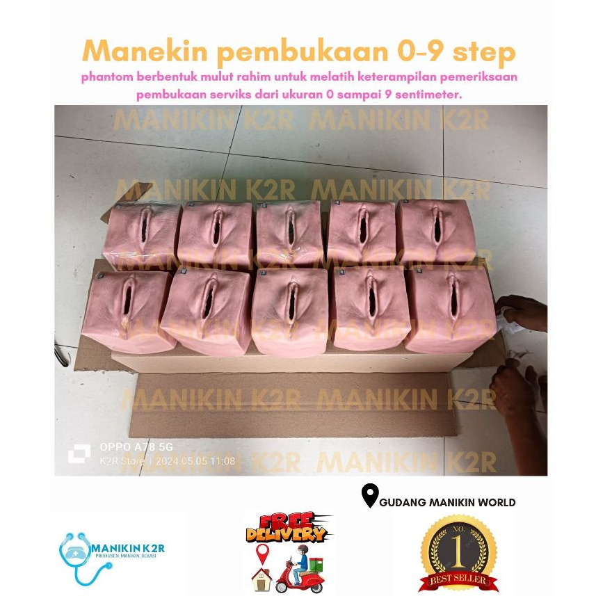 [PRODUSEN] MANIKIN PEMBUKAAN 0-9step / PHANTOM MANIKIN PEMBUKAAN SERVIK/ALAT PRRAGA PEMBUKAAN