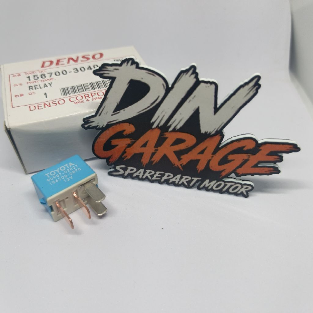 Relay 4 Kaki Denso 12V Relay Motor Mobil 4 Pin Kualitas Bagus
