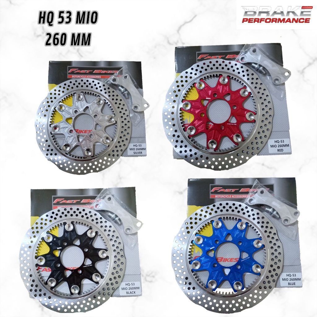 Disc Piringan Cakram Depan Vietnam 260mm HQ-53 & HQ-56 Mio FastBikes