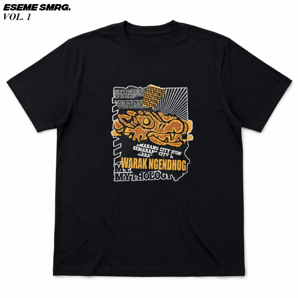 ESEME Warak Myth - Kaos Semarang Warak Ngendog Unisex