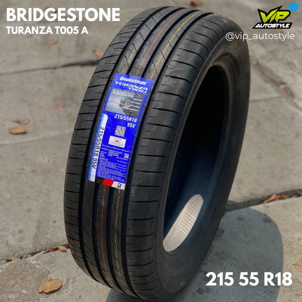 JUAL BAN R18 BRIDGESTONE TURANZA T005 A 215 55 R18 | BAN MOBIL WULING CLOUD EV