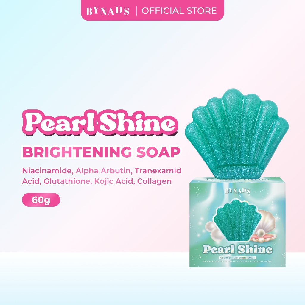 BYNADS Pearl Shine Bar Soap Sabun Batang Kerang 60gr
