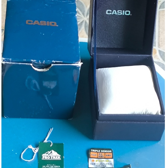 Box Original Casio Protrek PRG-300-8JF Second