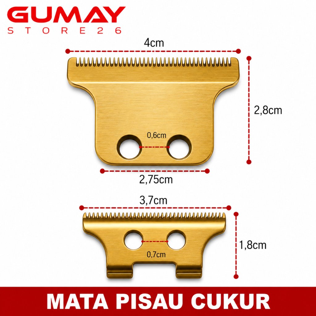 Sparepart Mata Pisau Cukur T9 kemei Dll