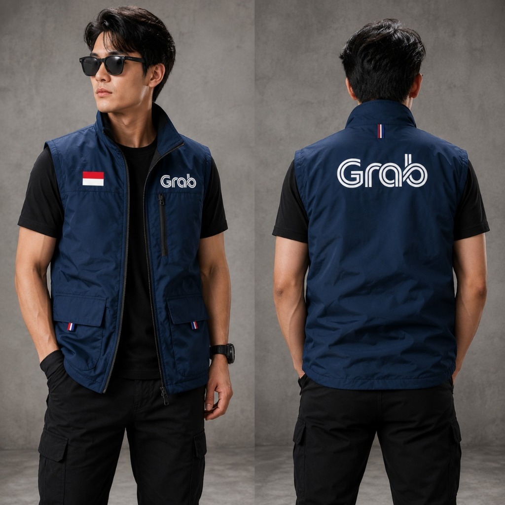 DISCON  Rompi Ojol Driver, Rompi Grab Original, Rompi Trend Ojol Driver, Rompi Bisa Kastom