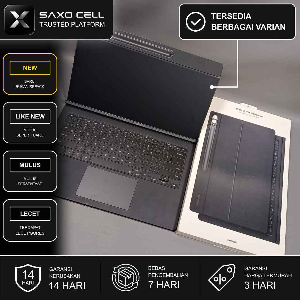 Keyboard Samsung Tab S9 Ultra | S9 Ultra 5G New & Second
