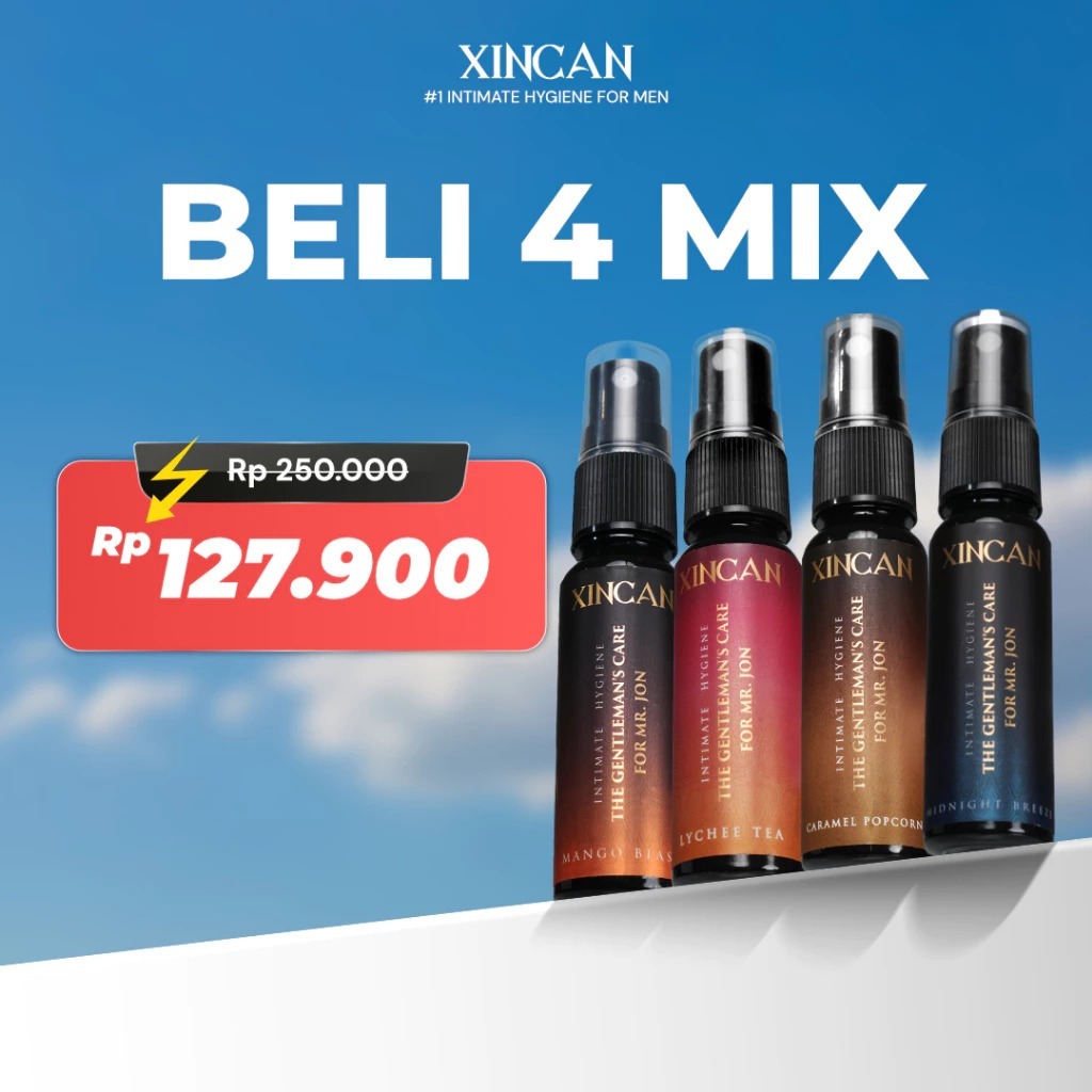 XINCAN Spray Mix All Varian 8X Bioactive Power For Man