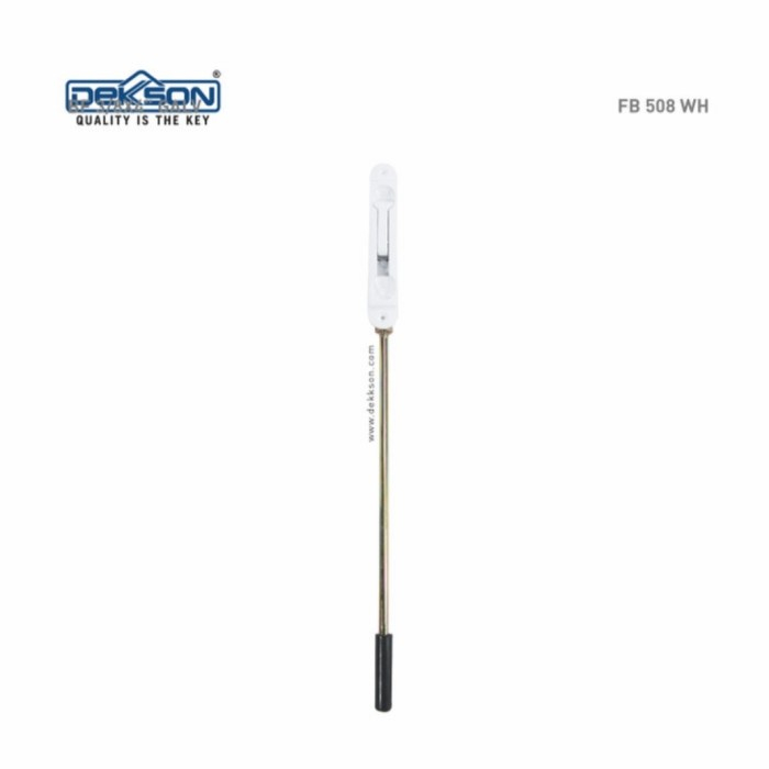 Flush Bolt Dekkson FB 508 WH / Grendel slot pintu aluminium dekson