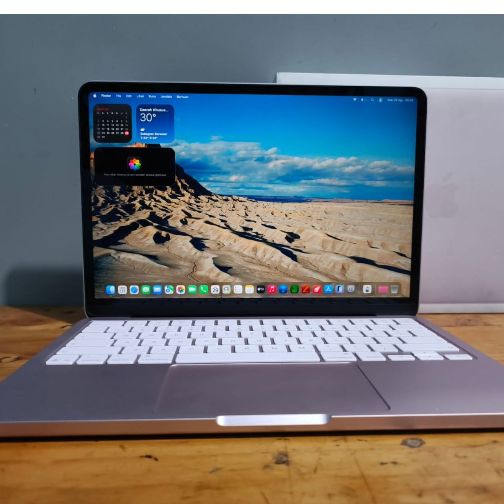 Macbook Neo A18 Pro RAM 8GB SSD 256GB Second iBox Garansi Juli 2027 Blush Pink