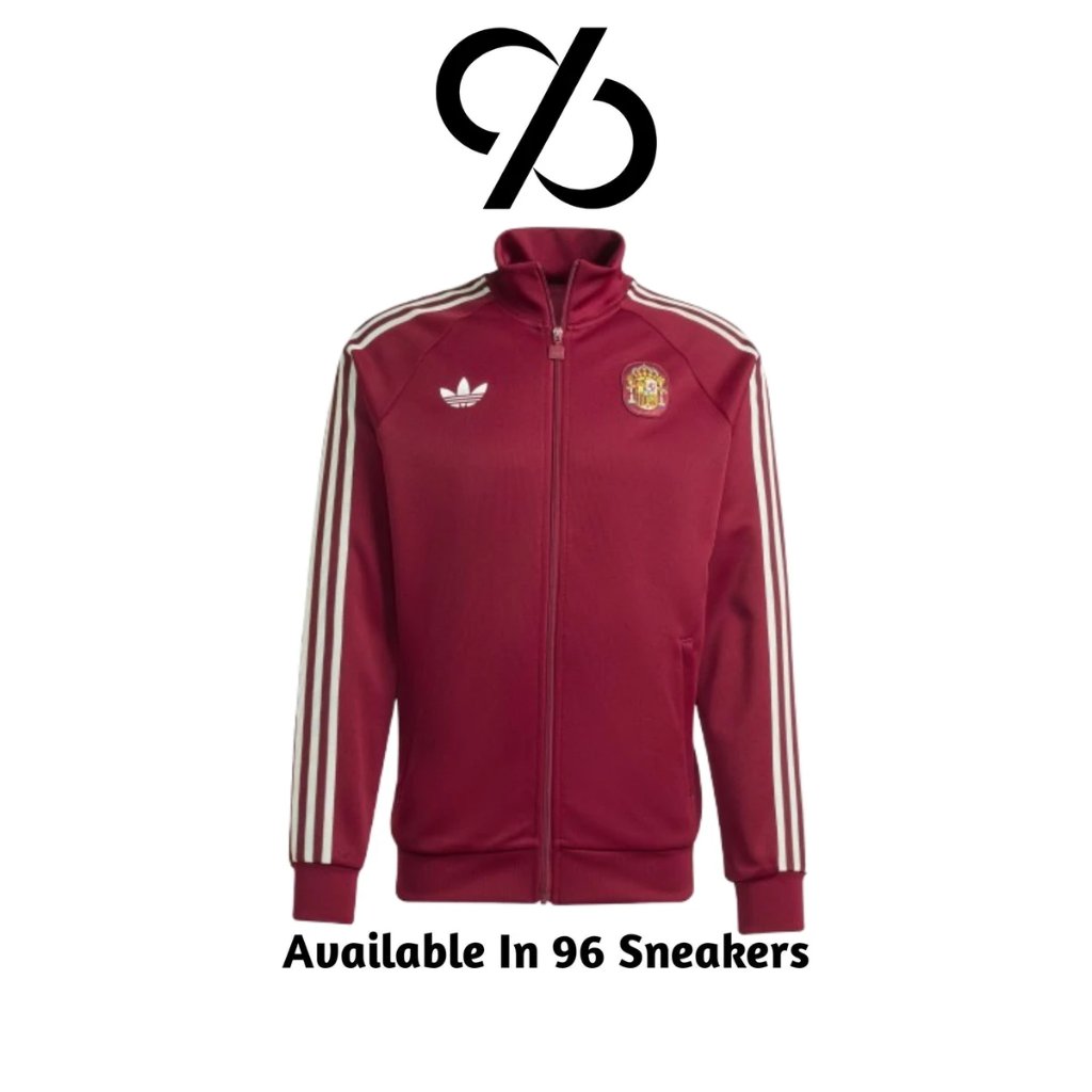 Jaket Pria Adidas Spanyol OG Track Top Team Coll Burgundy (JZ2254) ORIGINAL