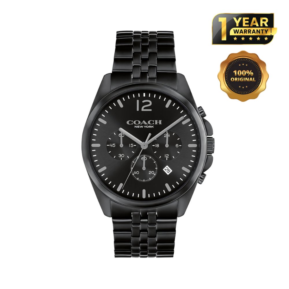 Coach Greyson Men's Versatile Stainless Steel Watch 14602658