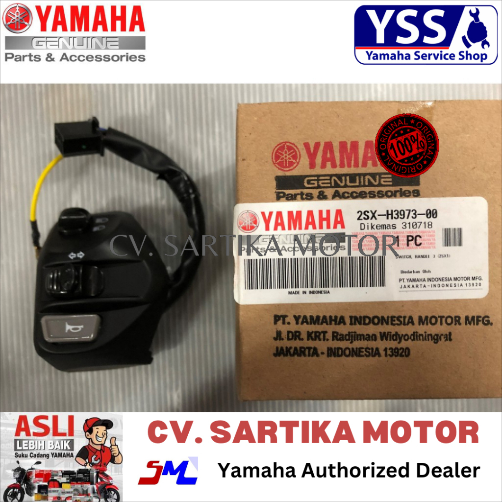 Holder Kiri Soul GT 125 / SWITCH, HANDLE 3 (2SX1) / 2SX-H3973-00