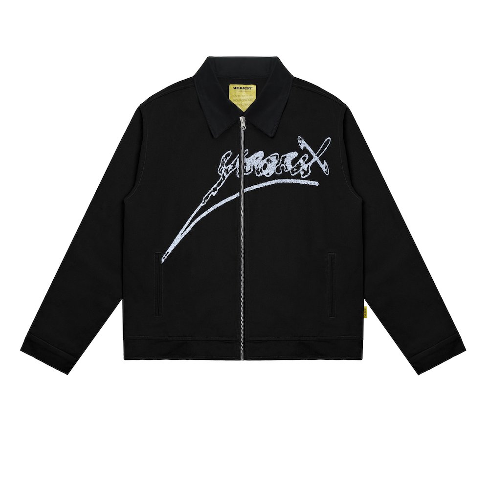 Vearst Work Jacket Zip up Gion Black - Regular Fit