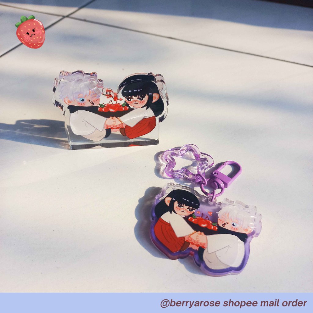 Gojohime Keychain & Standee Block