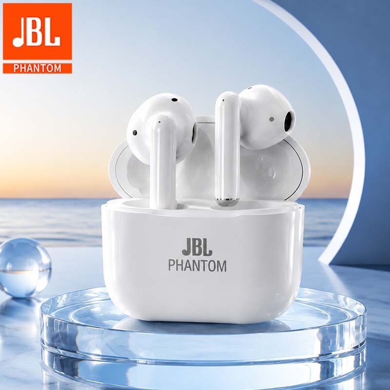 JBL Phantom COD Earphone Bluetooth Headphone Nirkabel Kontrol Sentuh Headset Earbud Olahraga Tahan A