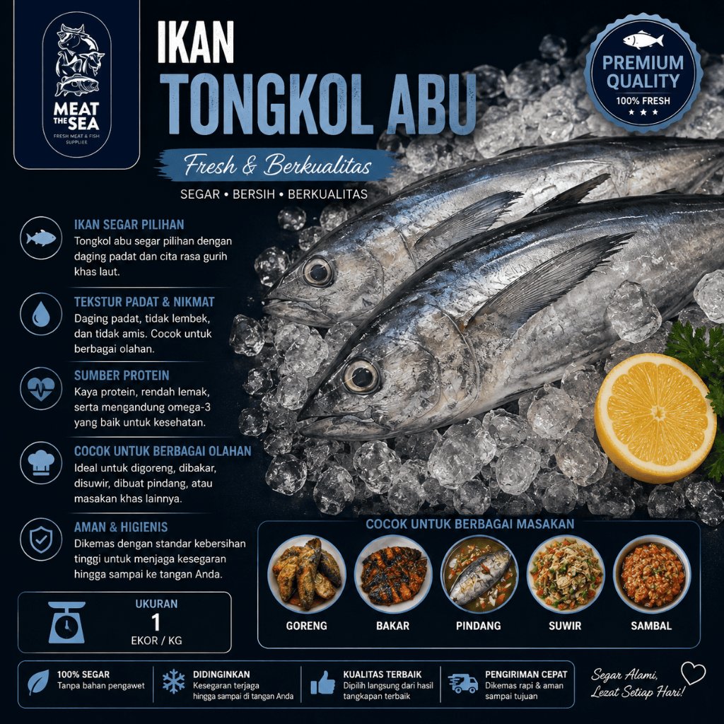 Ikan Tongkol Abu | Fresh Frozen
