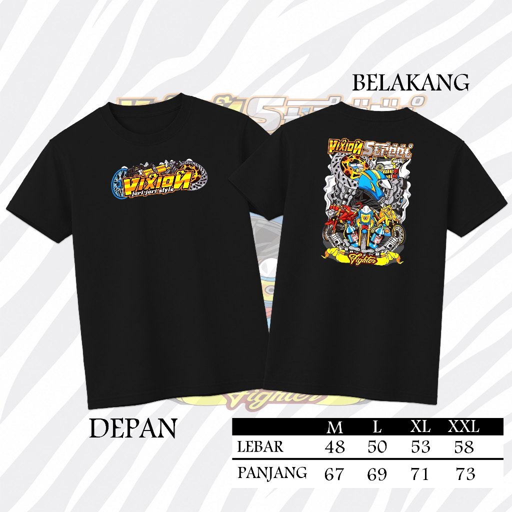 // KAOS DISTRO PRIA VIXION STREET FIGHTER //