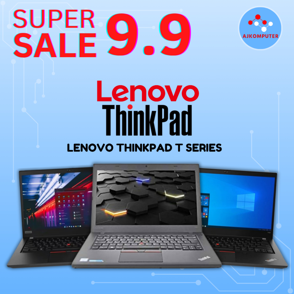 LAPTOP LENOVO THINKPAD T460 T470 T480 T490 CORE i5 / i7 MURAH BERGARANSI