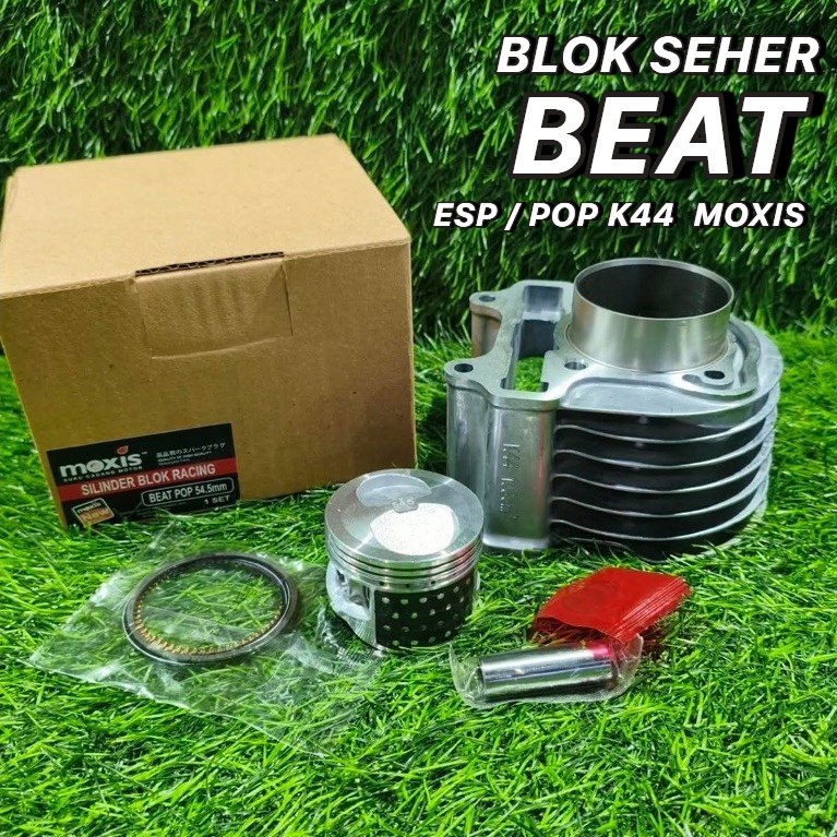 BLOK SEHER BEAT ESP K44 BORE UP 54,5MM / BEAT POP K44 / BLOK BORING K44 MOXIS