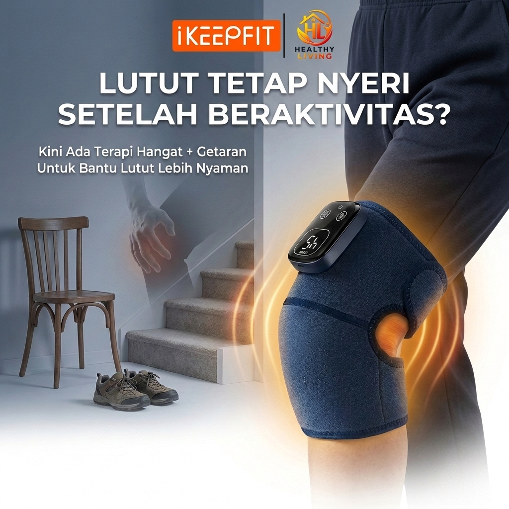 iKeepFit K19S Alat Terapi Lutut Listrik Nyeri Lutut Dan Sendi Alat Terapi Sendi Lutut Alat Pereda Ny