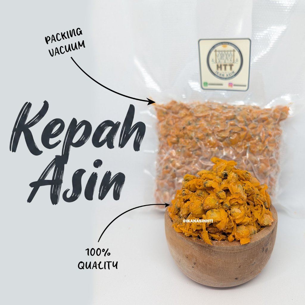 KEPAH ASIN | KERANG ASIN SUPER MEDAN